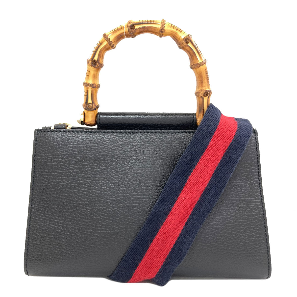 GUCCI 470271 Nimfair Bamboo 2WAY Handbag Calf Ladies [Used]
