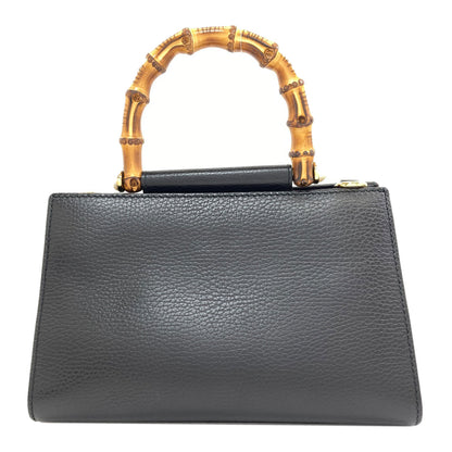 GUCCI 470271 Nimfair Bamboo 2WAY Handbag Calf Ladies [Used]