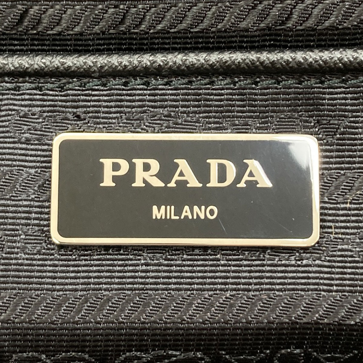 PRADA 1BG132 Logo Hardware Tote Bag Nylon Ladies [Used]