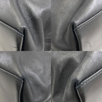 CHANEL logo Tote Bag Calf Ladies [Used]