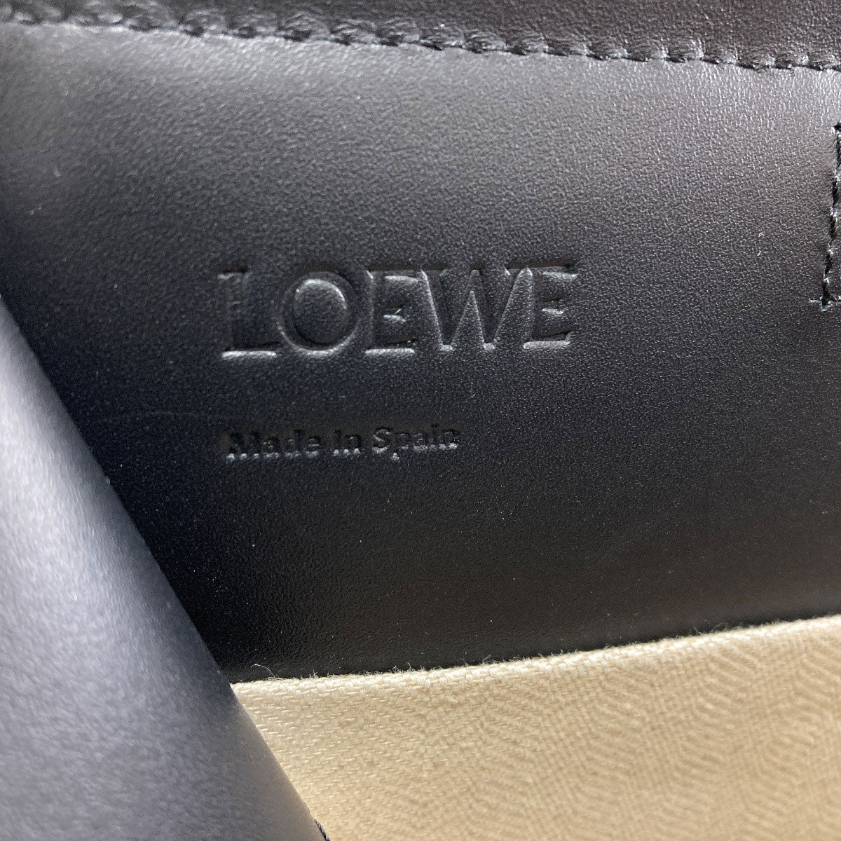 LOEWE Cushion tote Tote Bag Calf Ladies [Used]