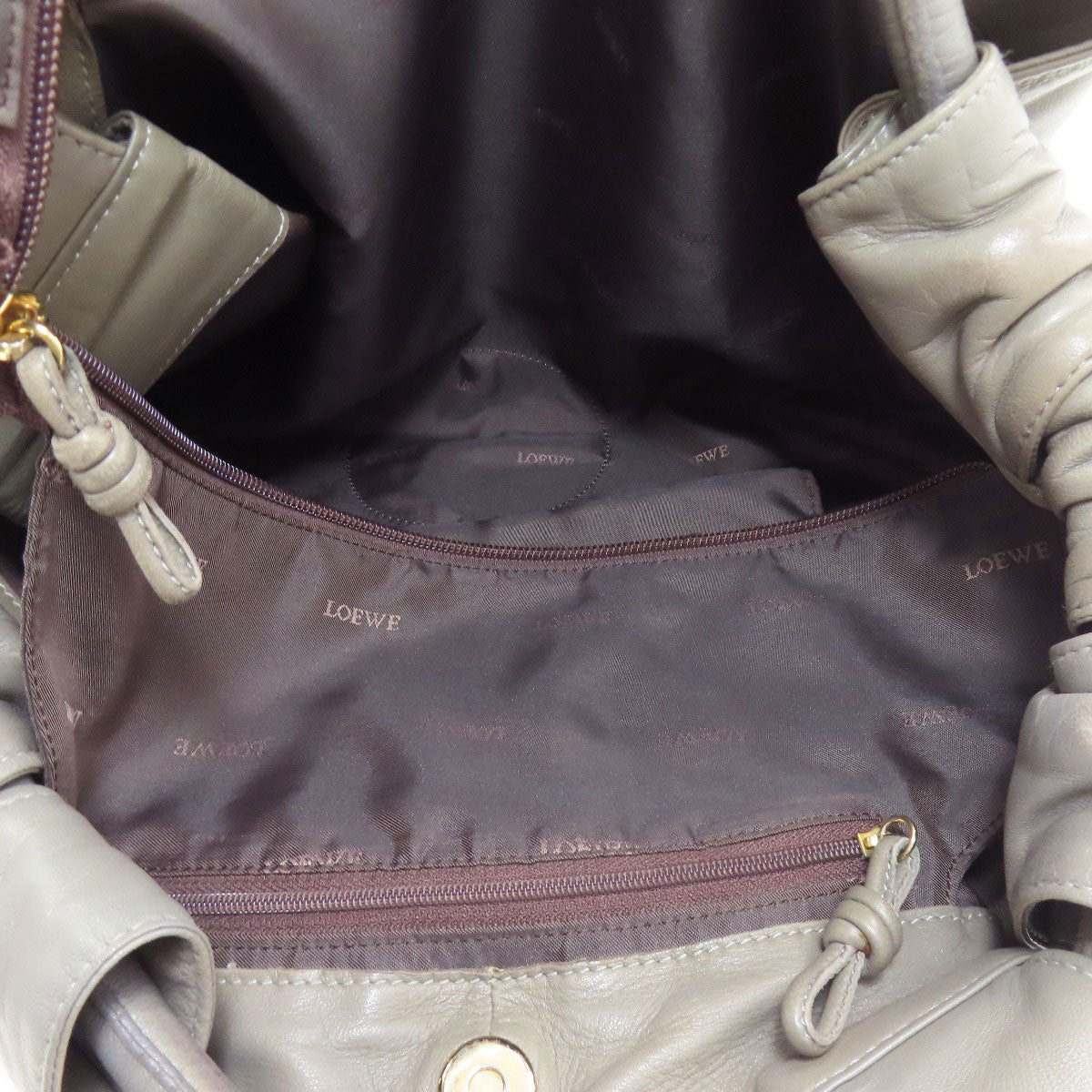 LOEWE Nappa Aire Handbag Calf Ladies [Used]