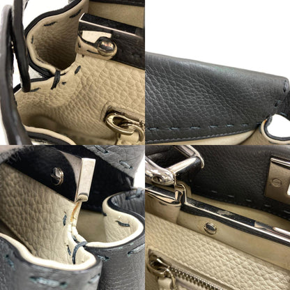 FENDI Peekaboo Medium Selleria 2WAY Handbag Calf Ladies [Used]