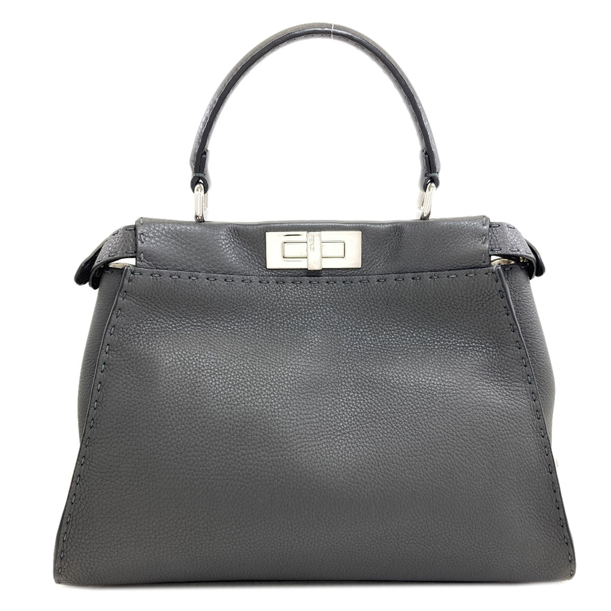 FENDI Peekaboo Medium Selleria 2WAY Handbag Calf Ladies [Used]