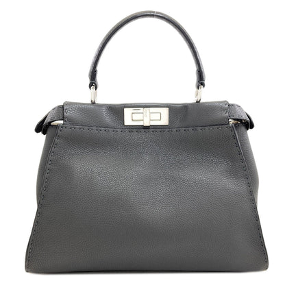FENDI Peekaboo Medium Selleria 2WAY Handbag Calf Ladies [Used]
