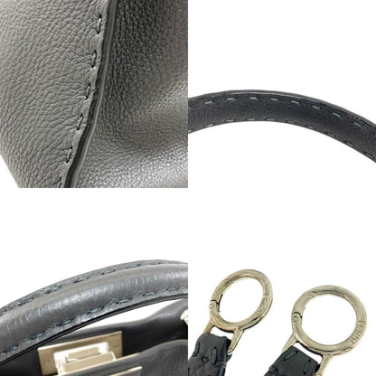 FENDI Peekaboo Medium Selleria 2WAY Handbag Calf Ladies [Used]