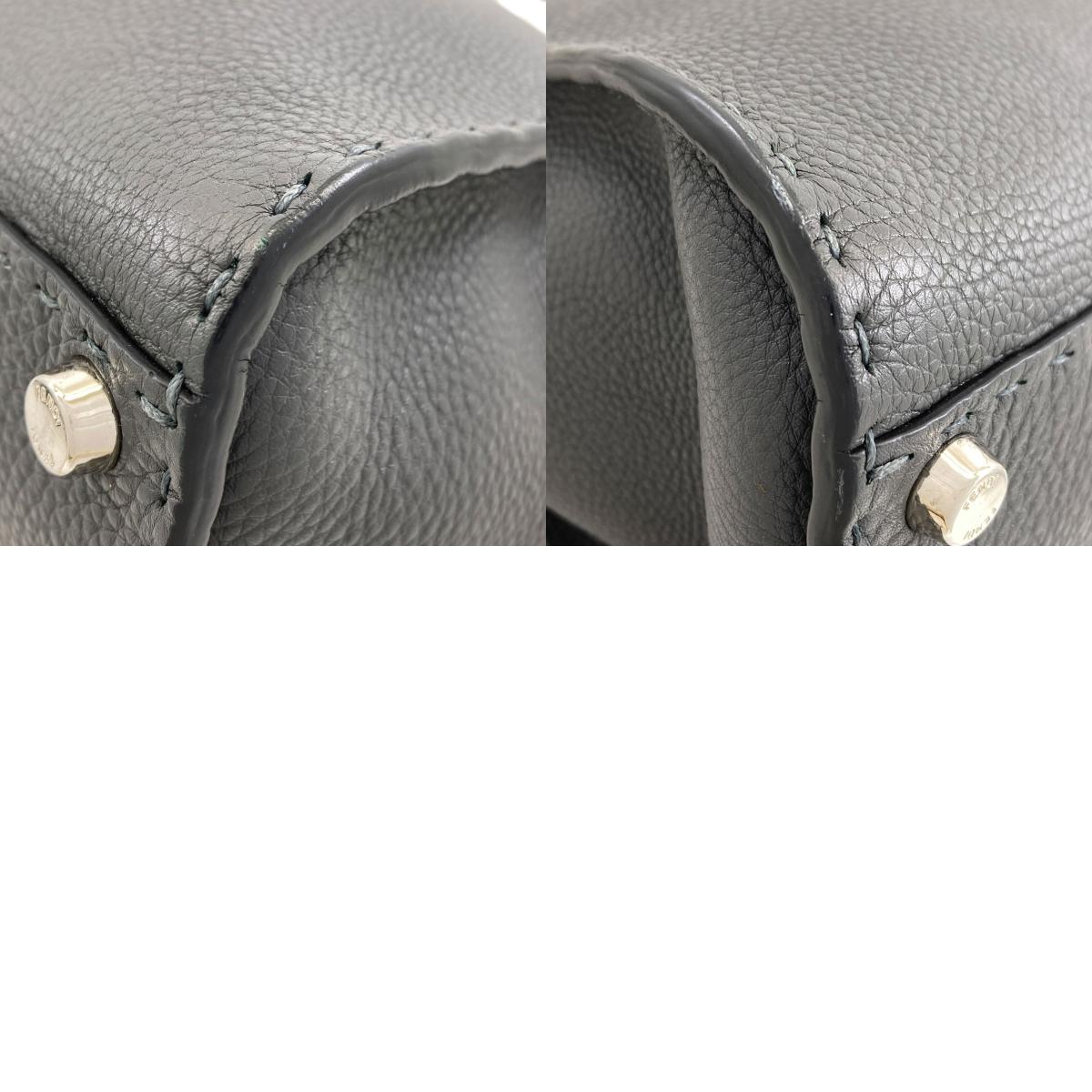 FENDI Peekaboo Medium Selleria 2WAY Handbag Calf Ladies [Used]