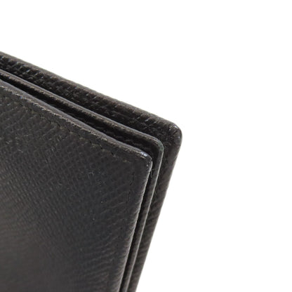 BVLGARI logo Long wallet (no coin pocket) Leather Ladies [Used]
