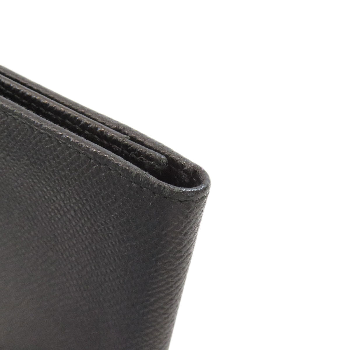 BVLGARI logo Long wallet (no coin pocket) Leather Ladies [Used]