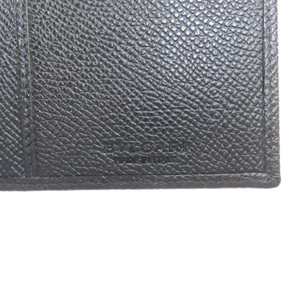 BVLGARI logo Long wallet (no coin pocket) Leather Ladies [Used]