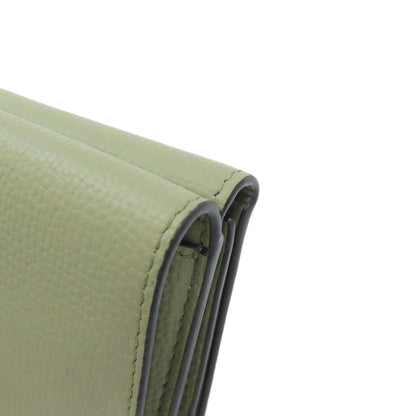 LOEWE Anagram Trifold Wallet Bifold Wallet with Coin Pocket Leather Ladies [Used]