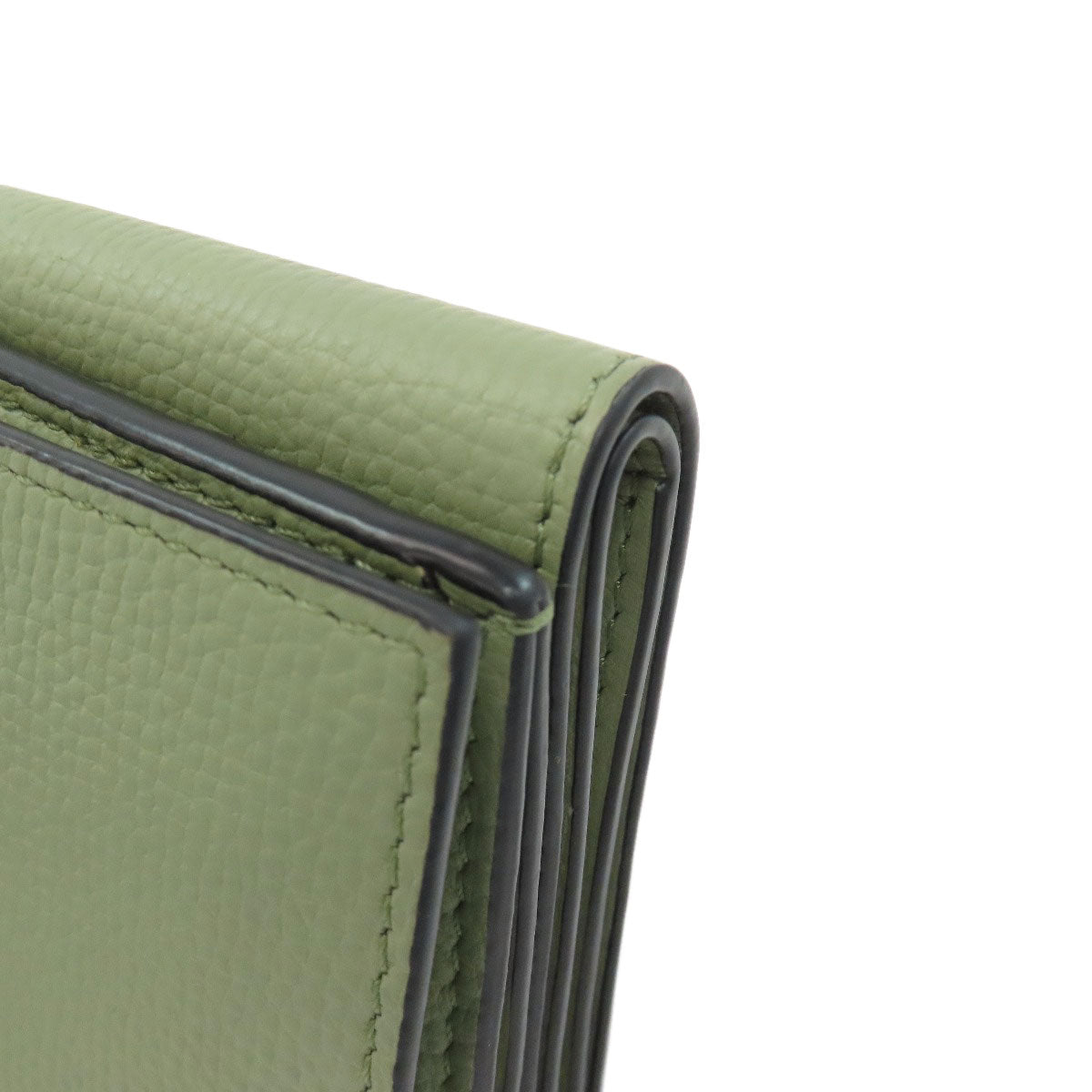 LOEWE Anagram Trifold Wallet Bifold Wallet with Coin Pocket Leather Ladies [Used]