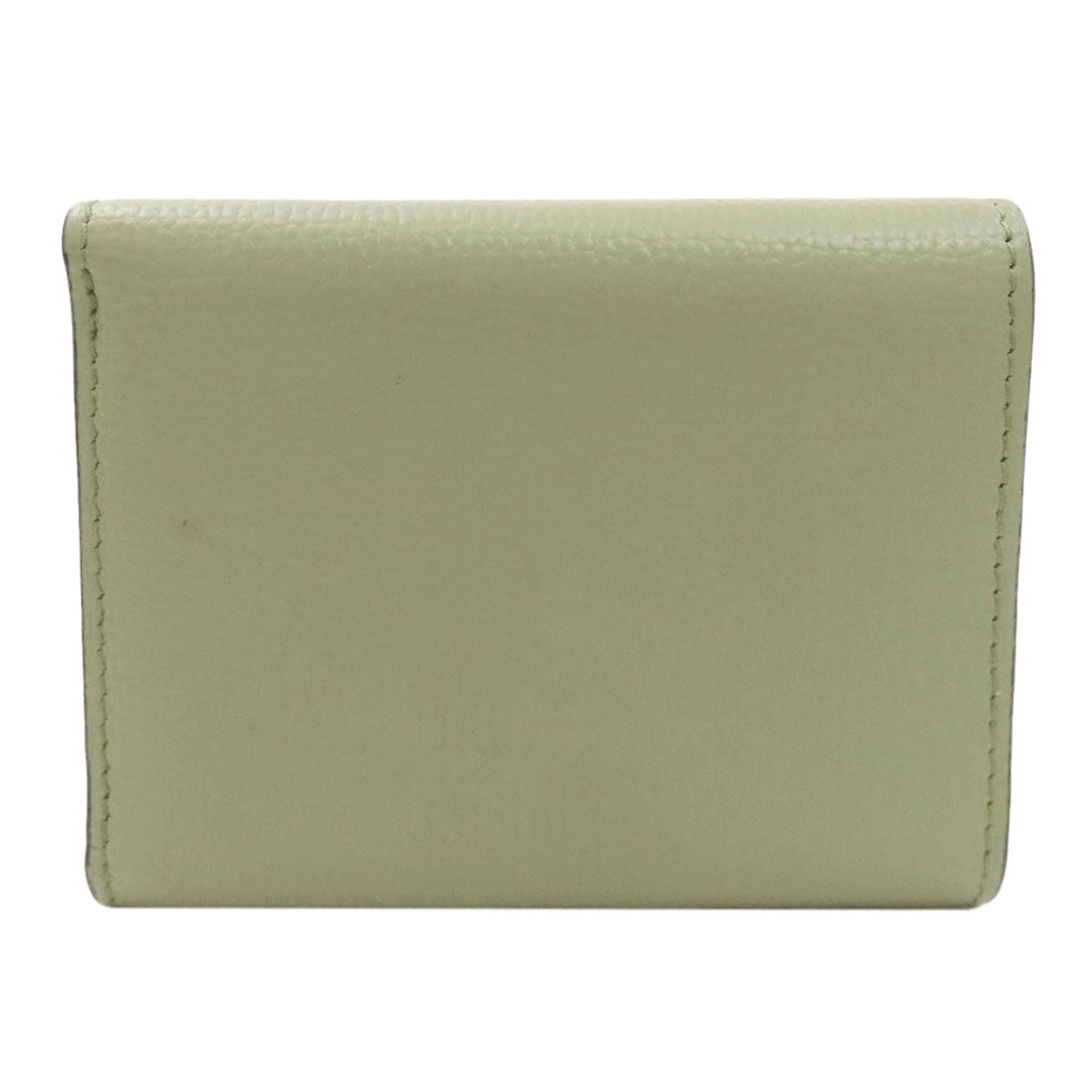 LOEWE Anagram Trifold Wallet Bifold Wallet with Coin Pocket Leather Ladies [Used]