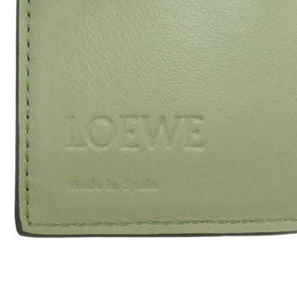 LOEWE Anagram Trifold Wallet Bifold Wallet with Coin Pocket Leather Ladies [Used]