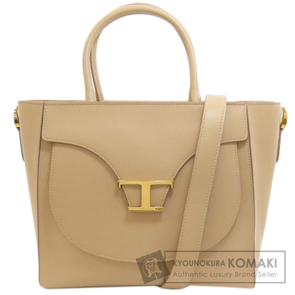 TODS 2WAY Handbag Leather Ladies [Used]