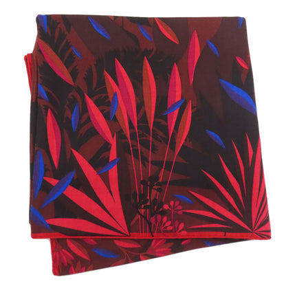 CARTIER Animal motif Scarf Cashmere Ladies [Used]