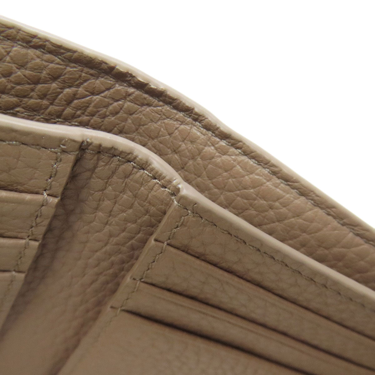 BALLY logo Bifold Wallet with Coin Pocket Leather Ladies [Used]