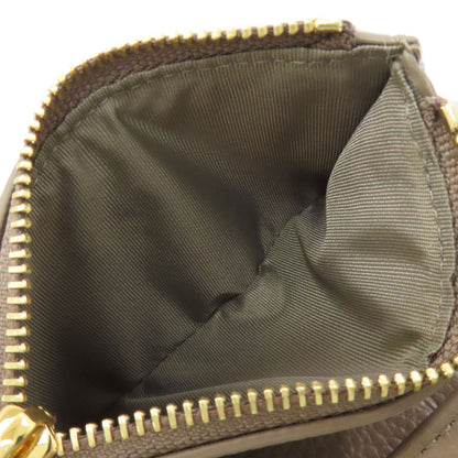 BALLY logo Bifold Wallet with Coin Pocket Leather Ladies [Used]