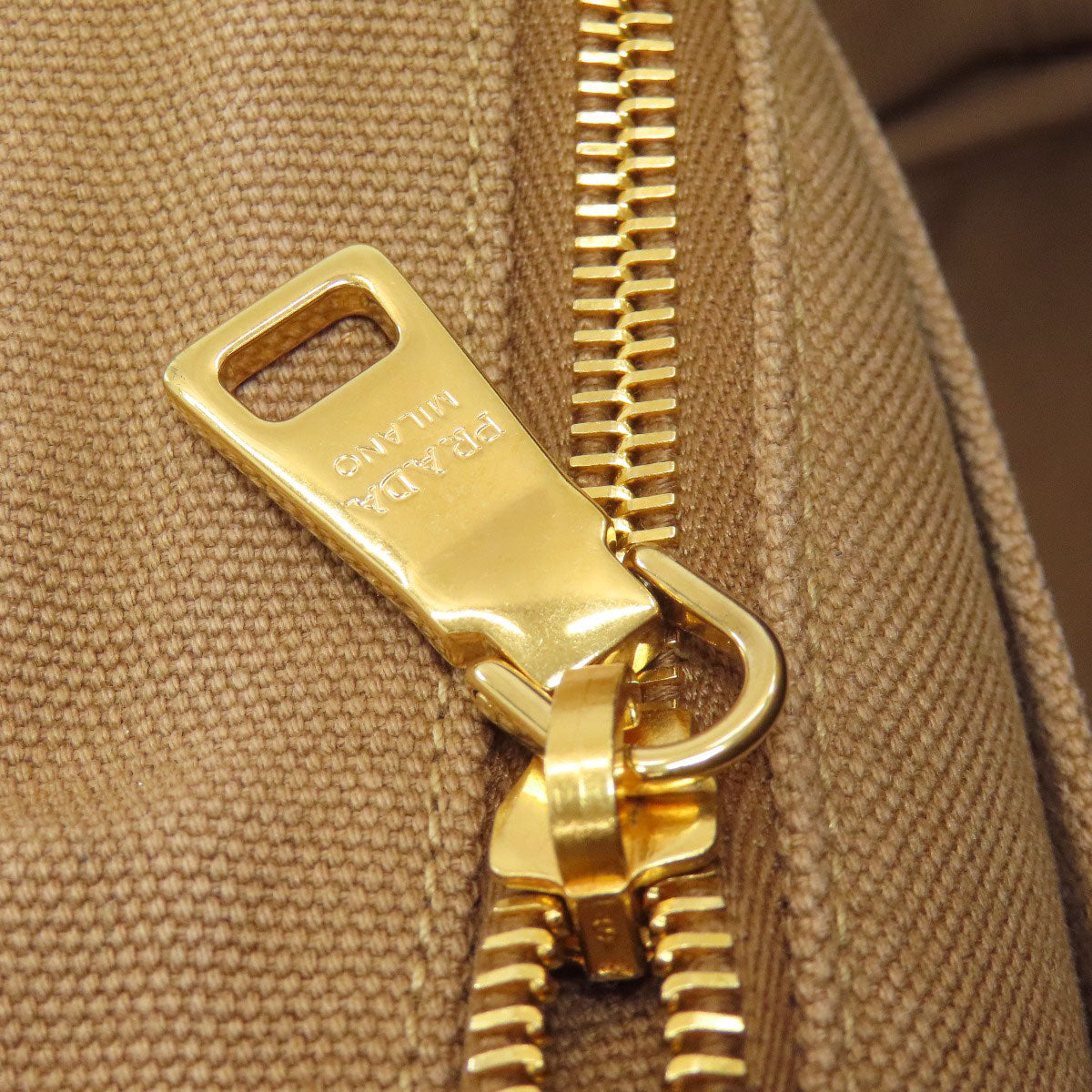 PRADA Canapa mini 2 WAY Handbag Canvas Ladies [Used]