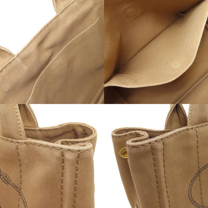 PRADA Canapa mini 2 WAY Handbag Canvas Ladies [Used]