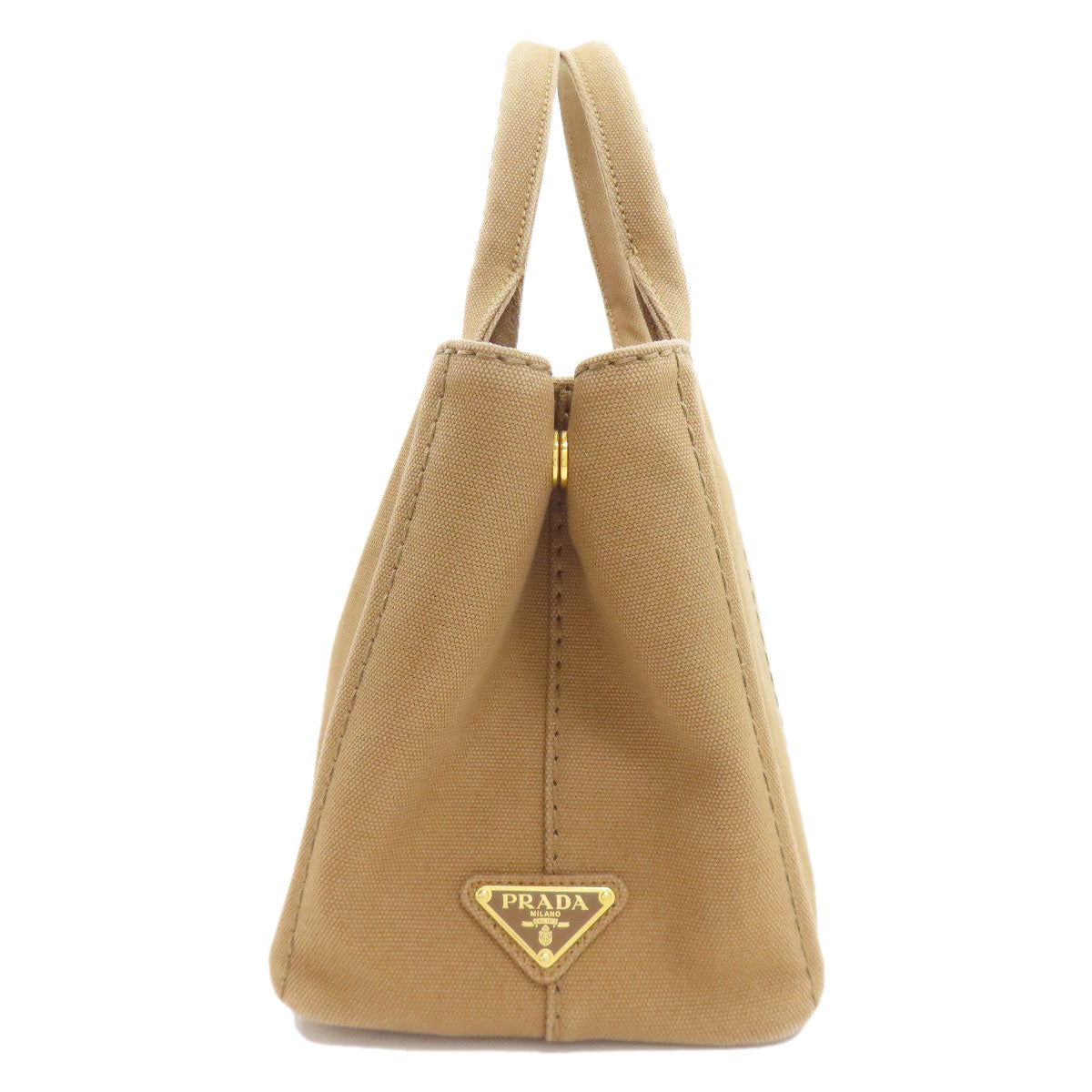 PRADA Canapa mini 2 WAY Handbag Canvas Ladies [Used]