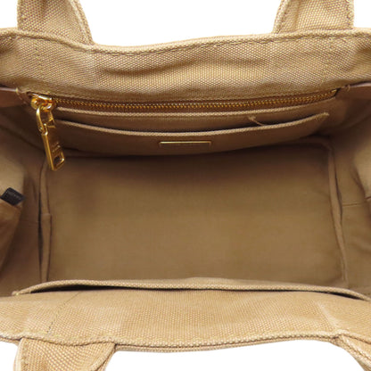 PRADA Canapa mini 2 WAY Handbag Canvas Ladies [Used]