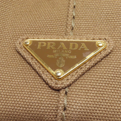PRADA Canapa mini 2 WAY Handbag Canvas Ladies [Used]