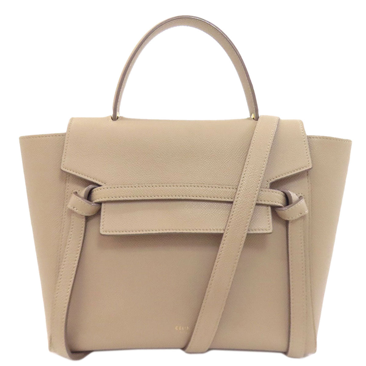 CELINE Micro 2WAY Belt Bag Handbag Calf Ladies [Used]