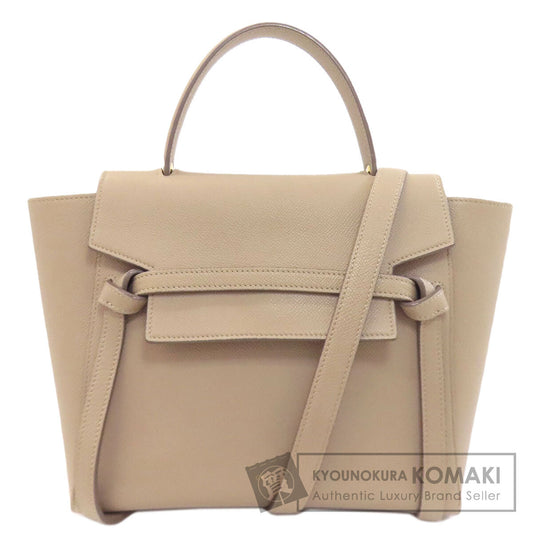 CELINE Micro 2WAY Belt Bag Handbag Calf Ladies [Used]