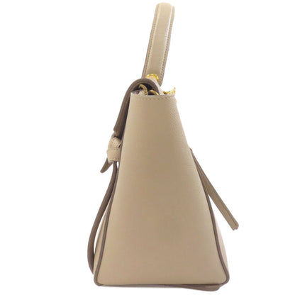 CELINE Micro 2WAY Belt Bag Handbag Calf Ladies [Used]