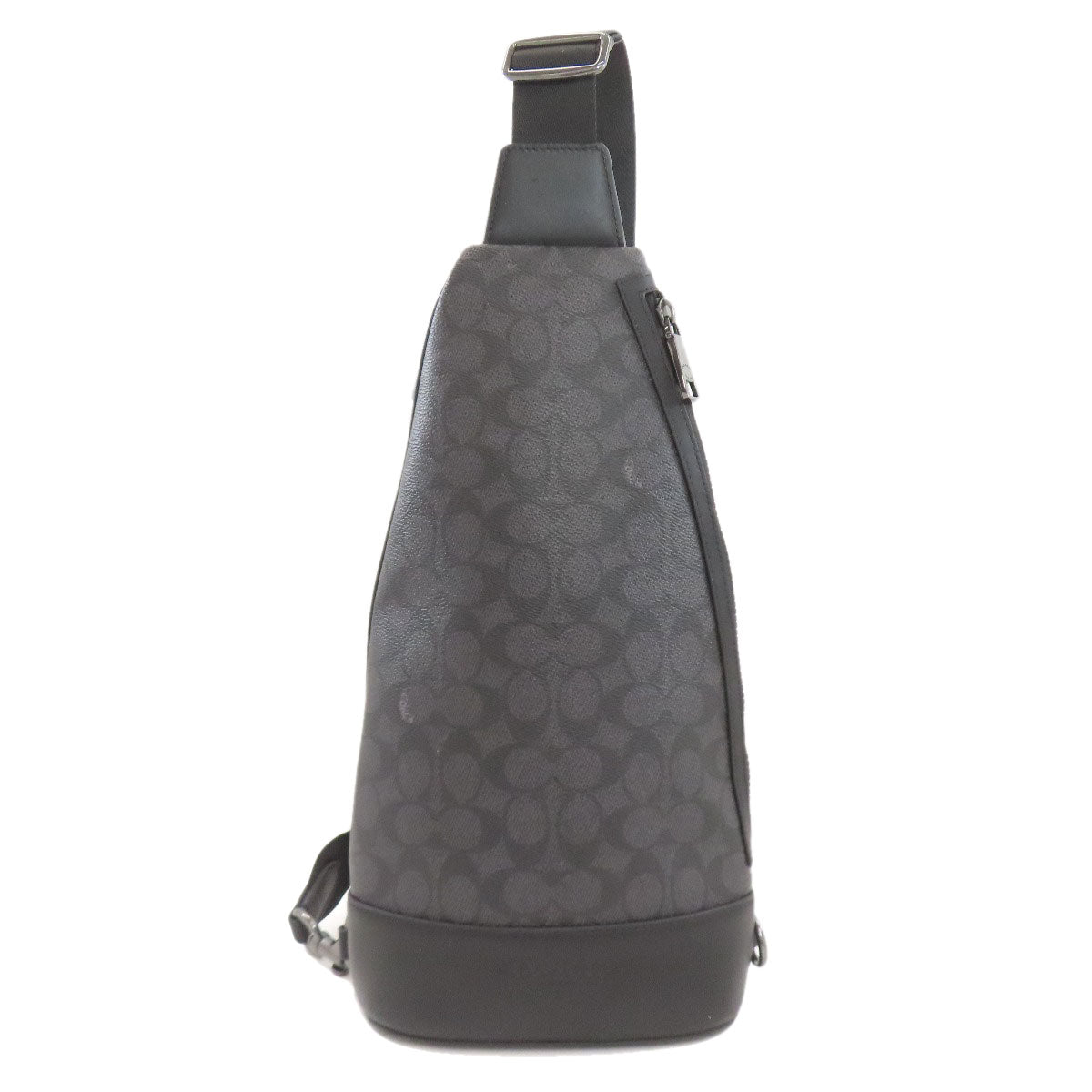 COACH CY801 Dominic Sling Signature body bag PVC Ladies [Used]