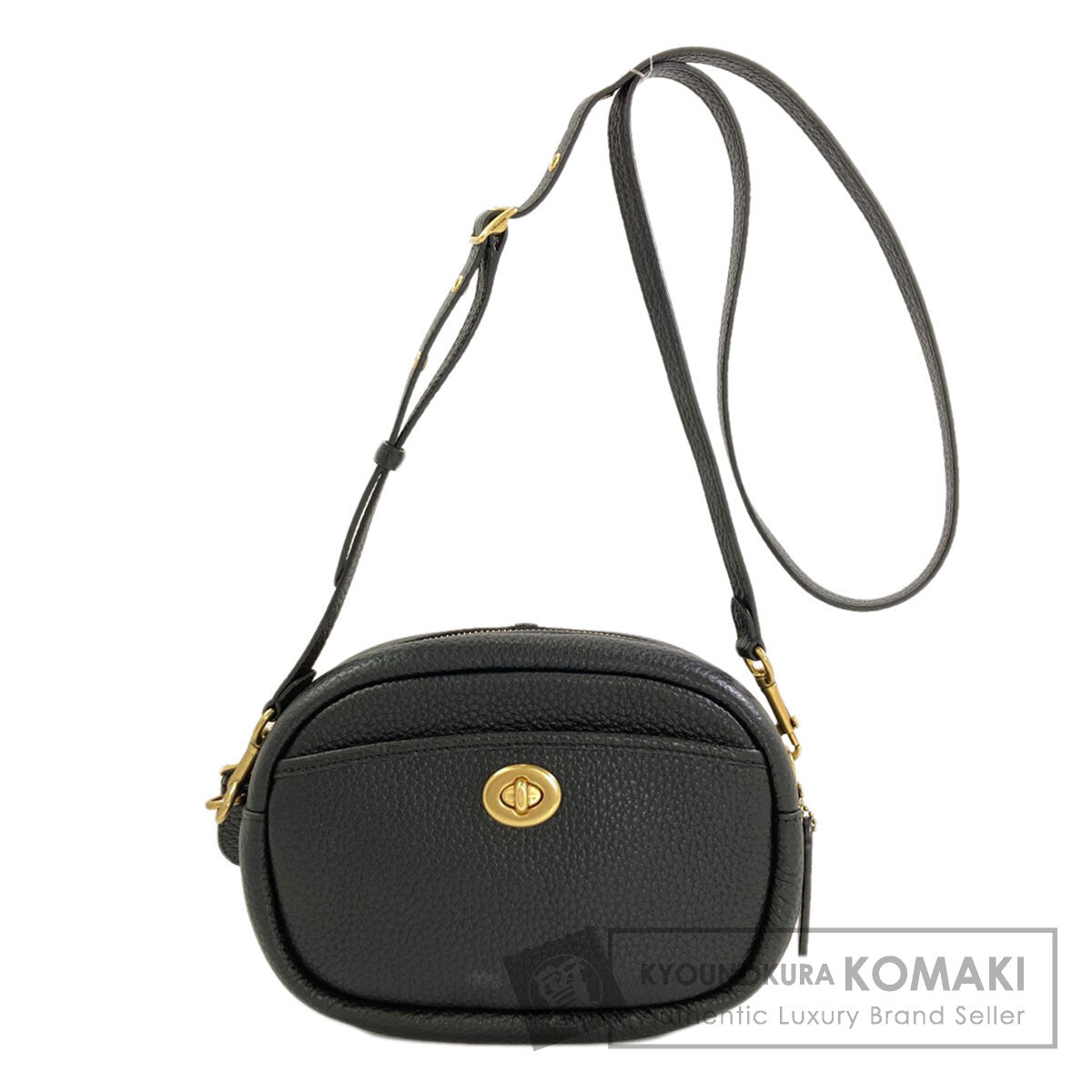 COACH C5809 Camera bag Shoulder Bag Leather Ladies [Used]