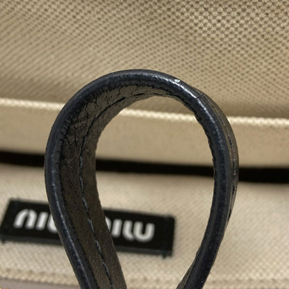 MIUMIU Everywear Japan Exclusive 2-Way Handbag Canvas Ladies [Used]