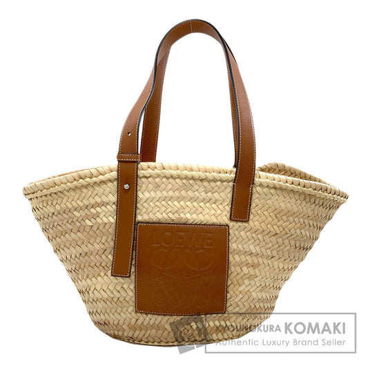LOEWE Basket bag medium Tote Bag Raffia CalfLadies [Used]