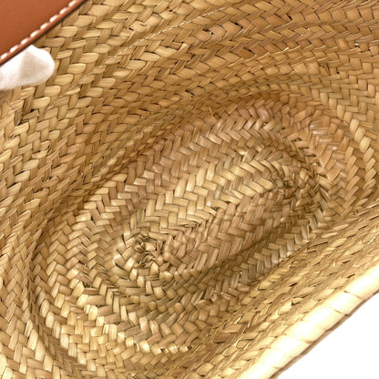 LOEWE Basket bag medium Tote Bag Raffia CalfLadies [Used]