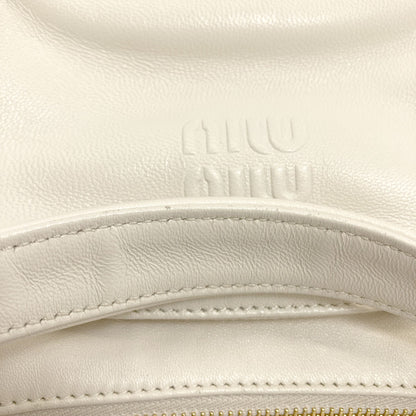 MIUMIU one belt Handbag Calf Ladies [Used]