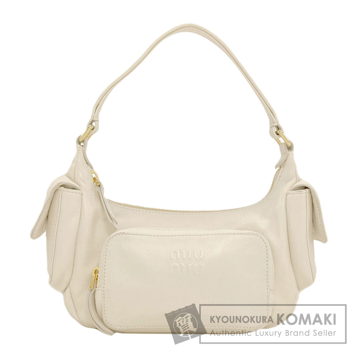 MIUMIU one belt Handbag Calf Ladies [Used]