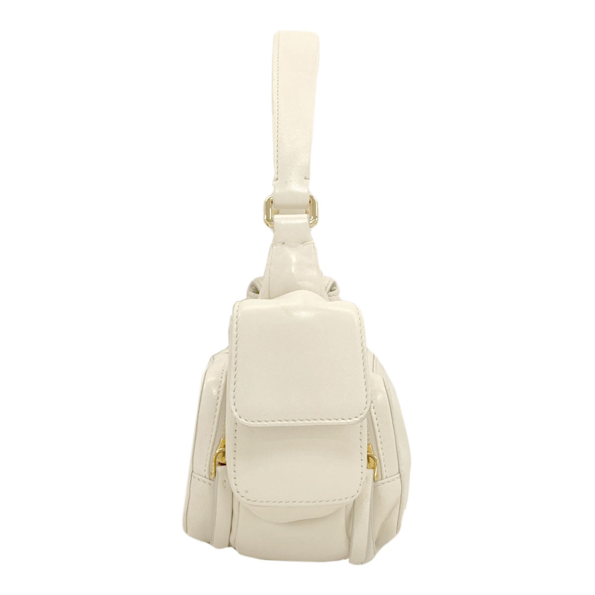 MIUMIU one belt Handbag Calf Ladies [Used]