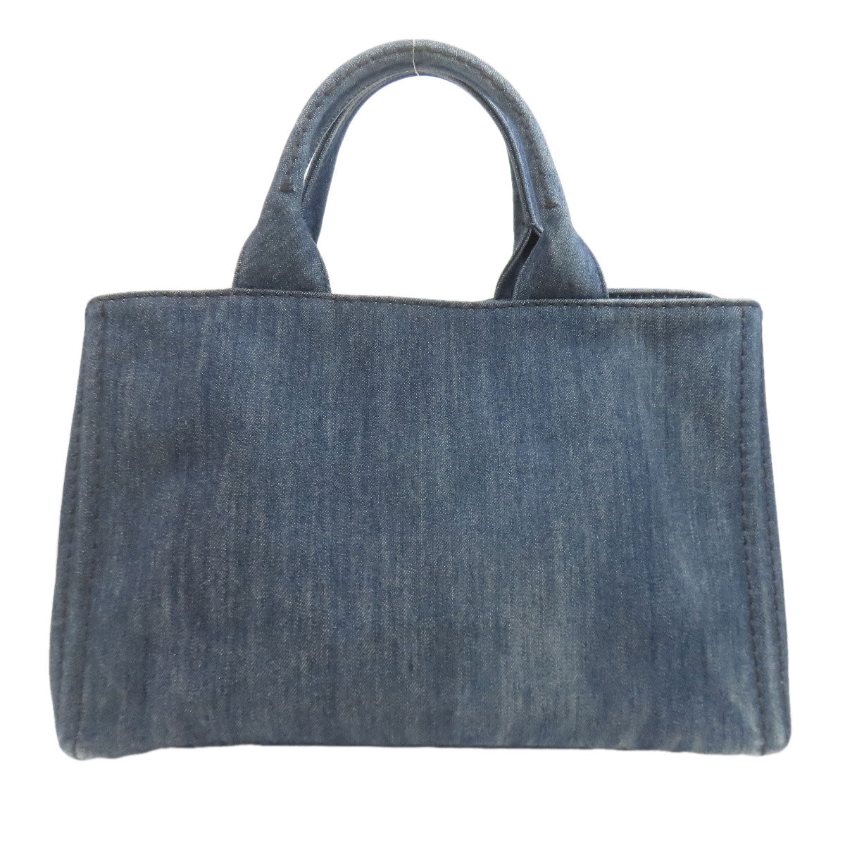 PRADA Canapa 2WAY Handbag Denim Ladies [Used]