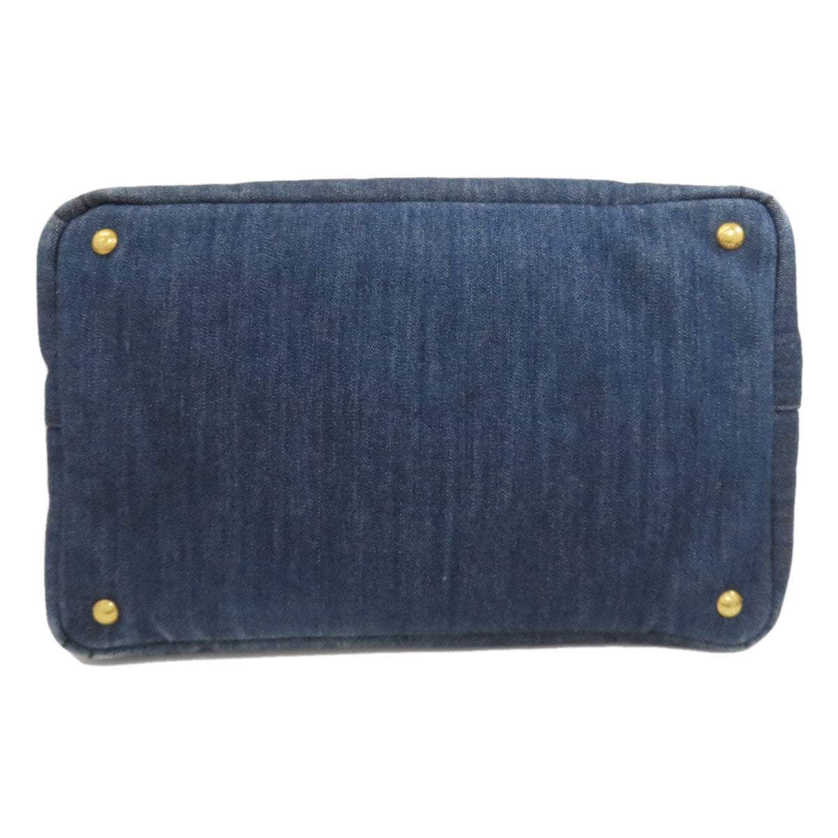 PRADA Canapa 2WAY Handbag Denim Ladies [Used]