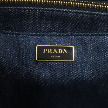 PRADA Canapa 2WAY Handbag Denim Ladies [Used]