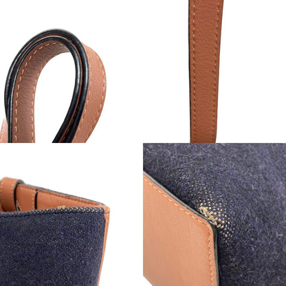 LOEWE Love Anagram 2WAY Tote Bag wool Ladies [Used]