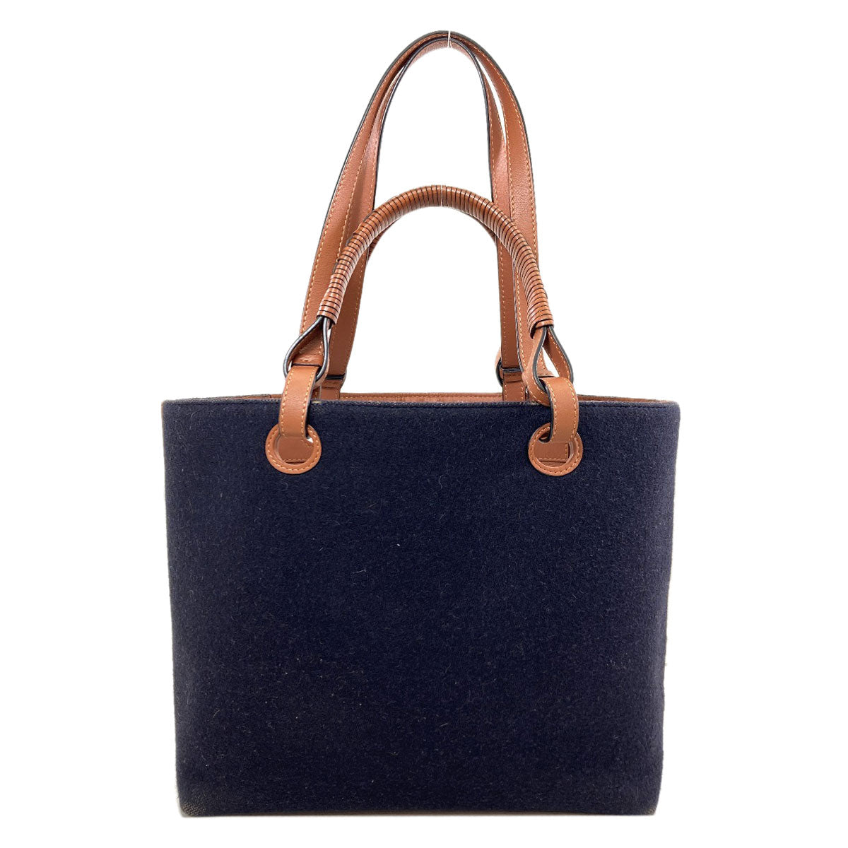 LOEWE Love Anagram 2WAY Tote Bag wool Ladies [Used]