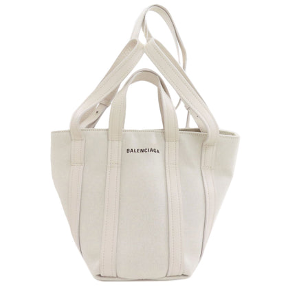 BALENCIAGA 672793 Everyday 2WAY Handbag Canvas Ladies [Used]