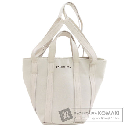 BALENCIAGA 672793 Everyday 2WAY Handbag Canvas Ladies [Used]