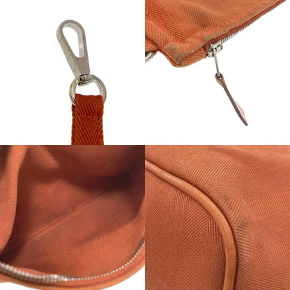 HERMES Valparaiso MM SilverHardware Handbag Towal chevron Ladies [Used]