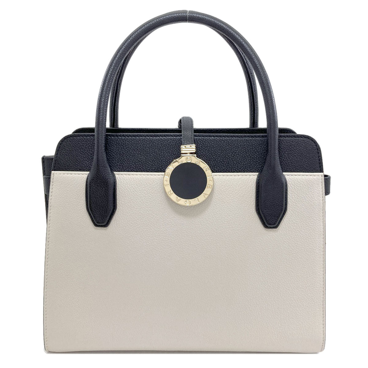 BVLGARI Aruba 2WAY Handbag Calf Ladies [Used]