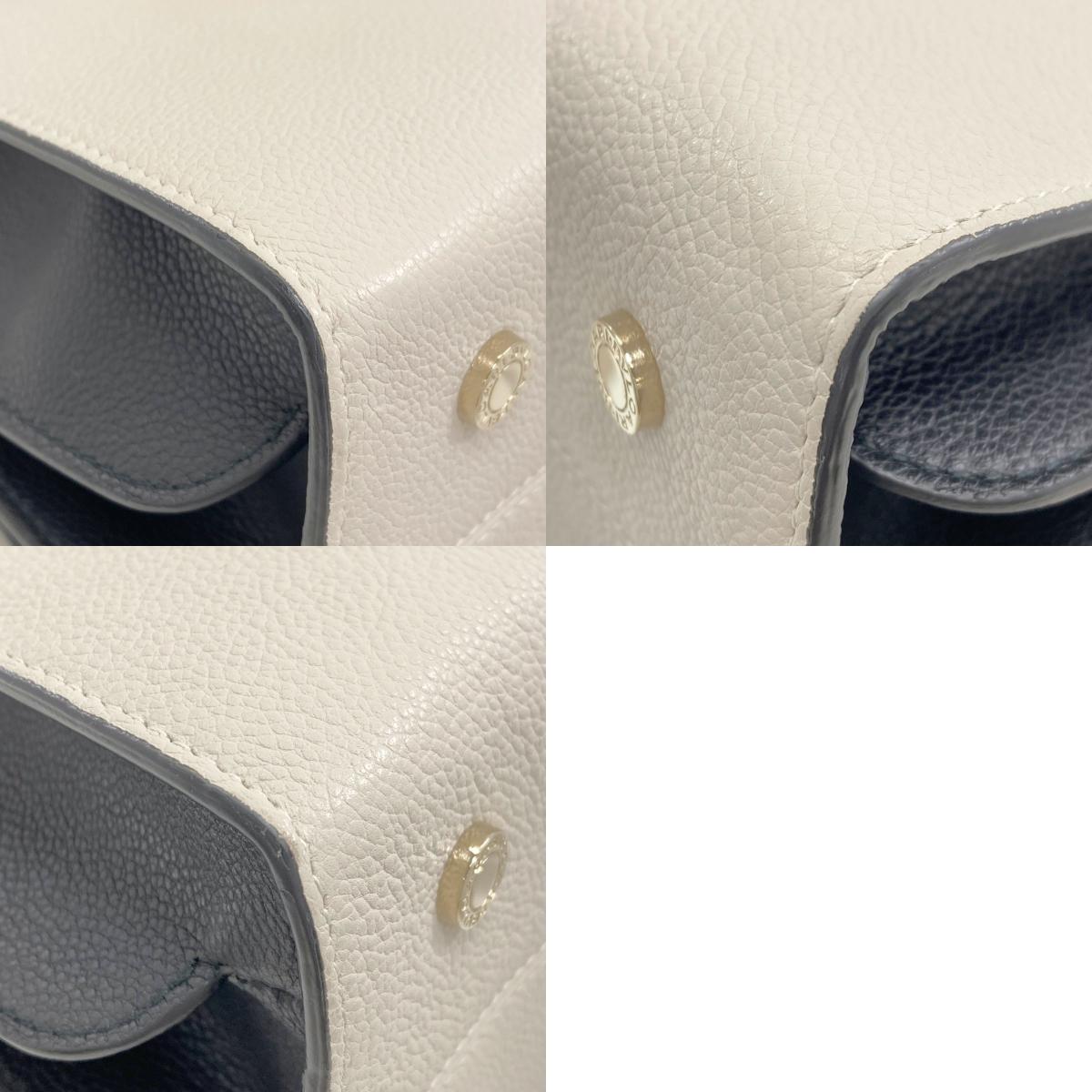 BVLGARI Aruba 2WAY Handbag Calf Ladies [Used]