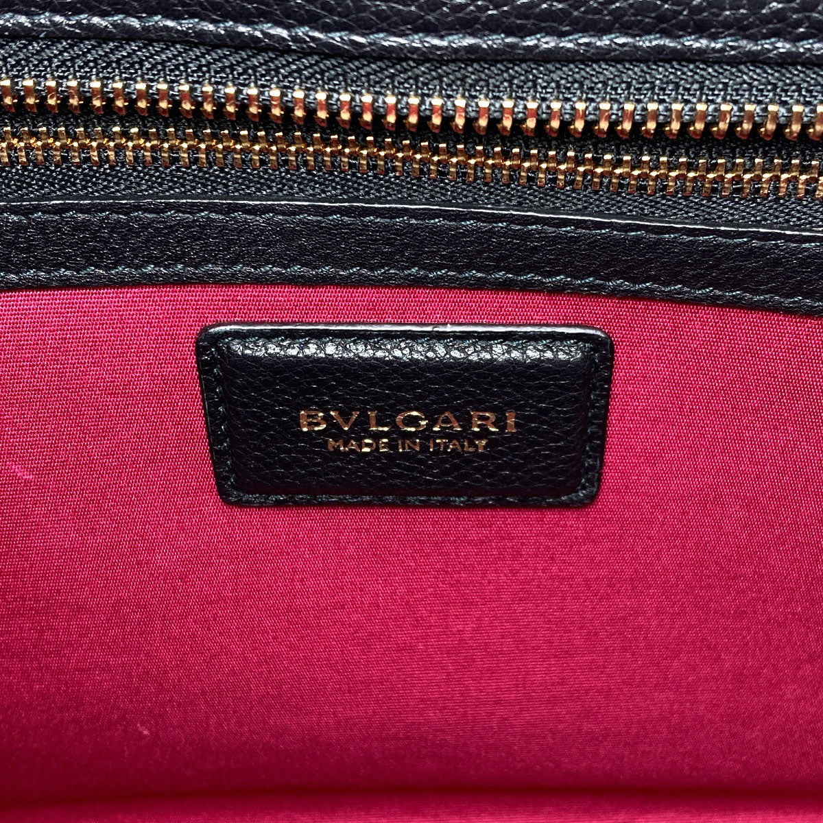 BVLGARI Aruba 2WAY Handbag Calf Ladies [Used]