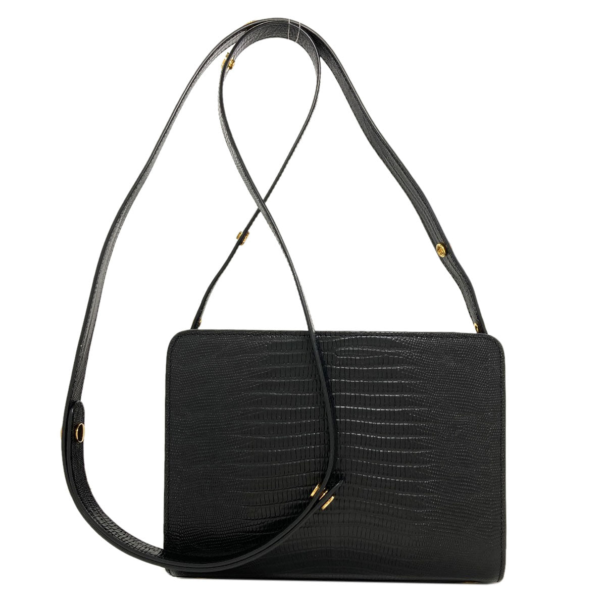 MARNI Trunk Reverse Embossed Shoulder Bag Leather Ladies [Used]